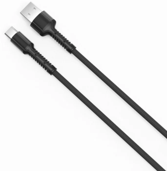 Zore LS65 Type-C USB Hızlı Şarj Data Kablosu 3m - Siyah