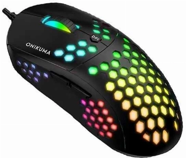 Zore Onikuma CW903 RGB Oyuncu Mouse - Siyah