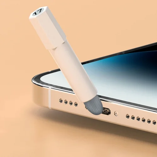 Zore Q20 20 in 1 Çok Fonksiyonlu Telefon Tablet Airpods Cihaz Temizleme Kiti - Beyaz