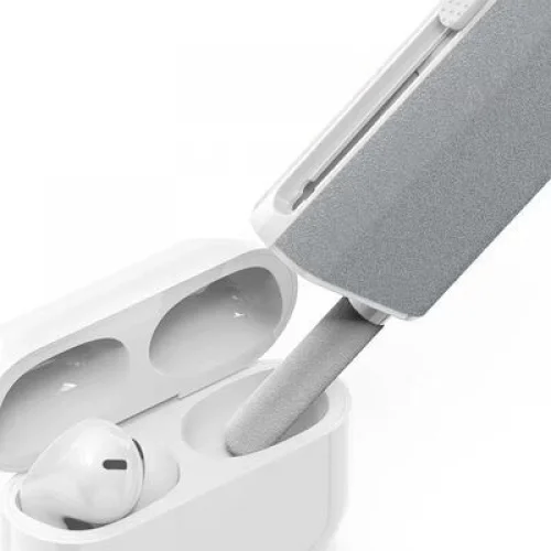 Zore Q6 Çok Fonksiyonlu Telefon Tablet Airpods Temizleme Kalemi - Beyaz