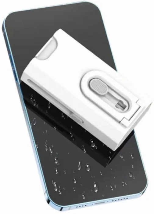 Zore Q8 Çok Fonksiyonlu Fırçalı Telefon Tablet Airpods Temizleme Kiti - Beyaz