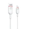 Zore Vest Serisi V2 Apple Lightning 2 in 1 Hızlı Şarj Seti 2.4A/12w - Beyaz