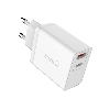 Zore xMac Serisi Apple Lightning 2 in 1 Çift Giriş Hızlı Şarj Seti QC 3.4A/18w - Beyaz