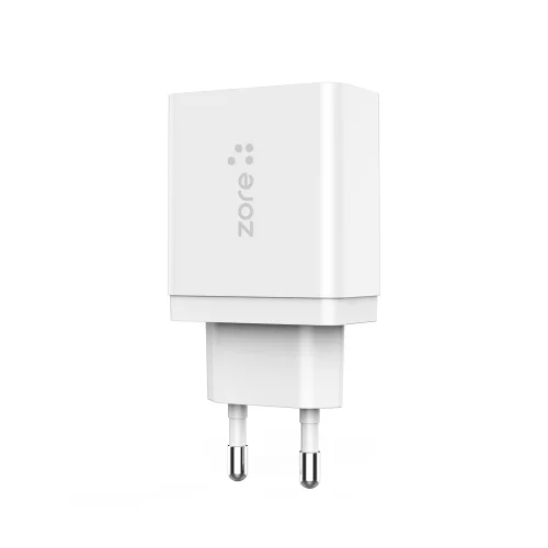 Zore xMac Serisi Apple Lightning 2 in 1 Hızlı Şarj Seti Type-C PD QC 3.4A/18w - Beyaz